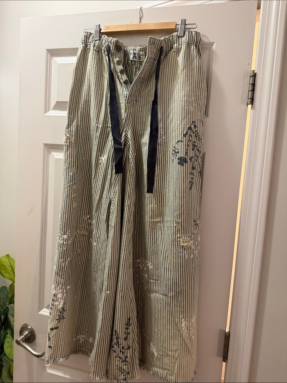 Free People We The Free Clover Wide-Leg Pants